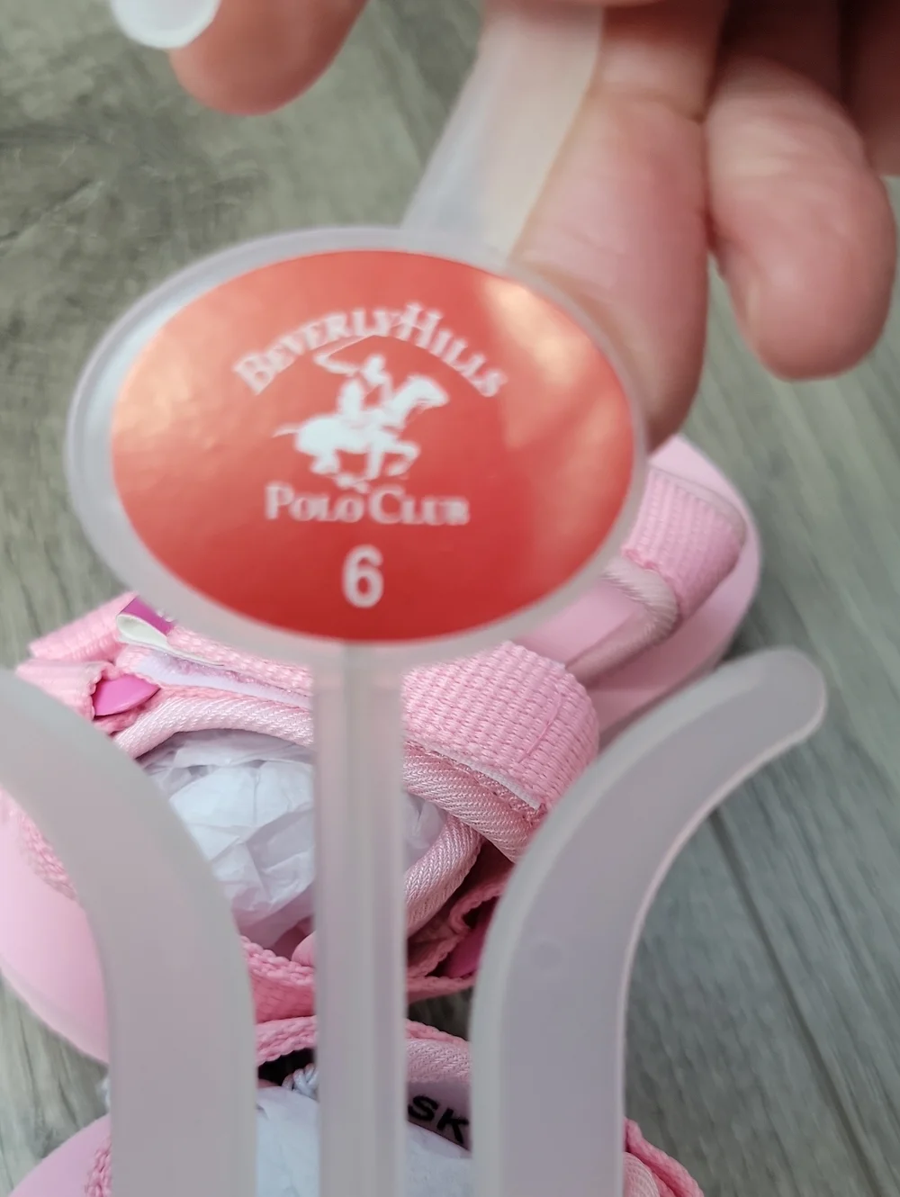 Beverly Hills Polo Club Toddler Size 6 Pink Strappy Sandals NWT